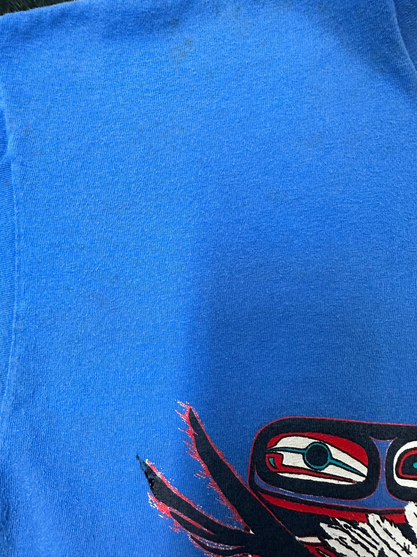 90s Alaska Eagle T-shirt - XL