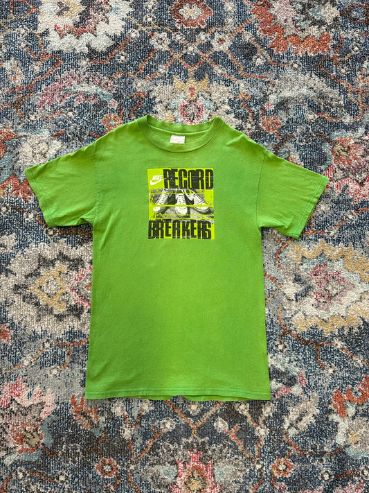 Vintage Nike Record Breakers Shoes T-shirt - M