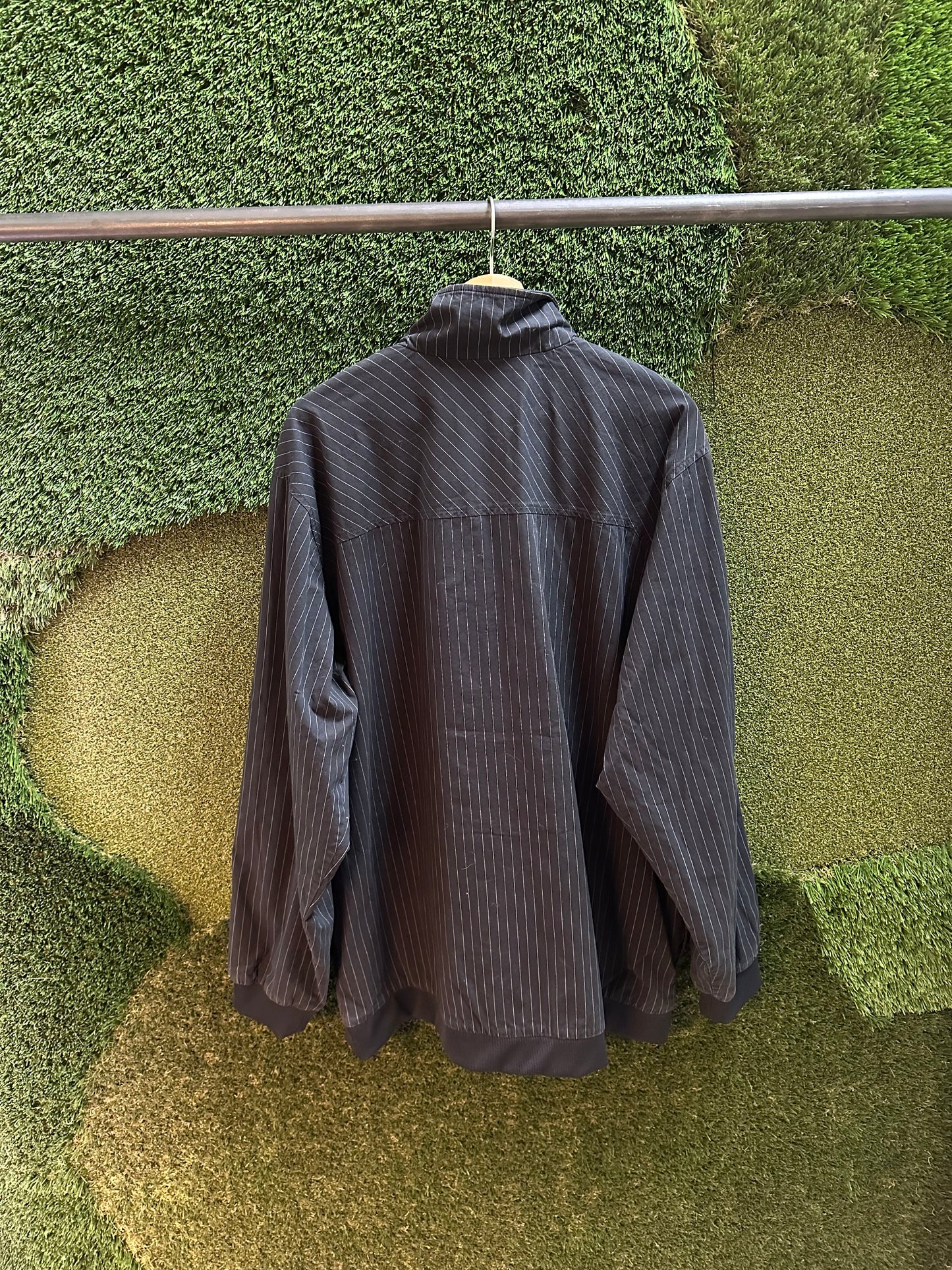 00s Nike Flight Pinstripe Zip-up Jacket - XL