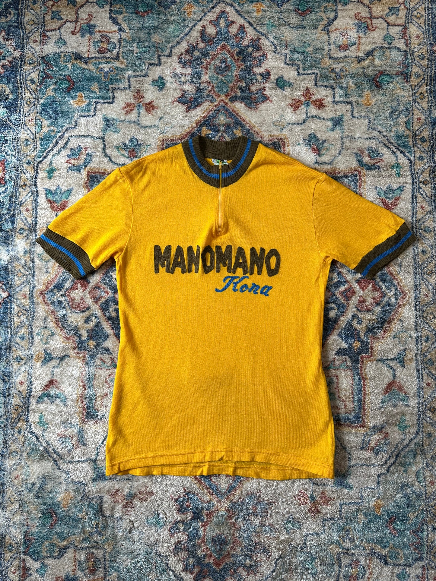 90s Manomano Kona Cycling Jersey - L