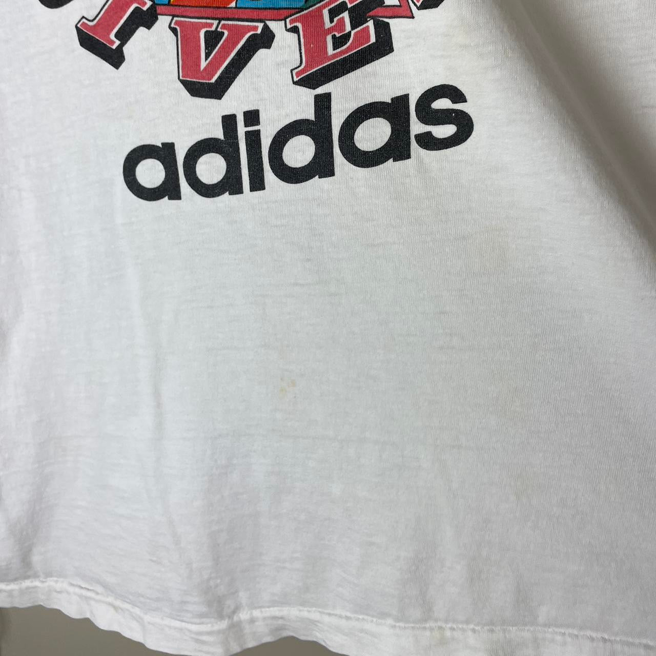 Vintage 1980s Adidas Downhill Divers Longsleeve T-shirt - L