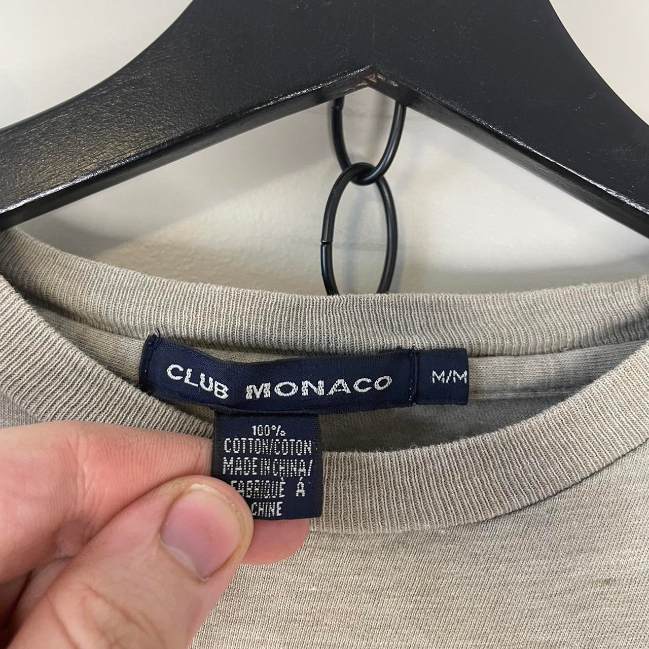 Club Monaco Pocket Logo T-shirt - M