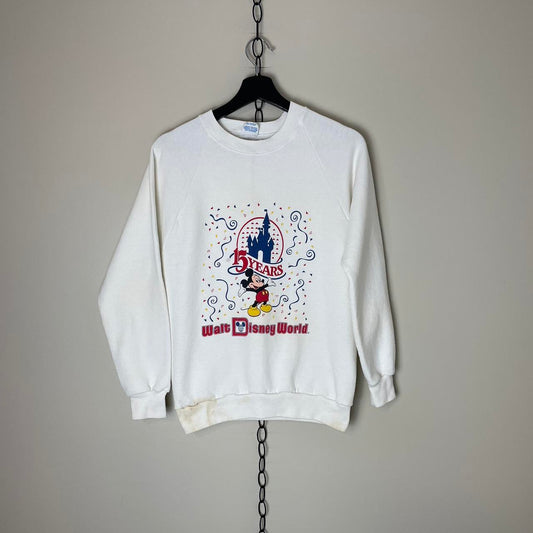 Vintage Walt Disney World 15th Anniversary Crewneck - M