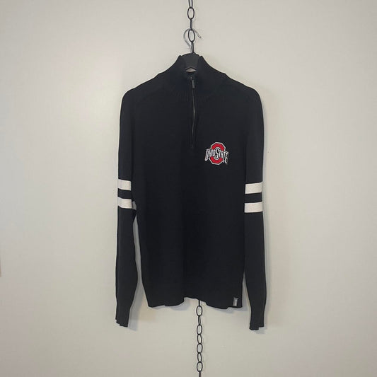 Vintage NCAA Ohio State University 1/4 Zip Sweater - XL