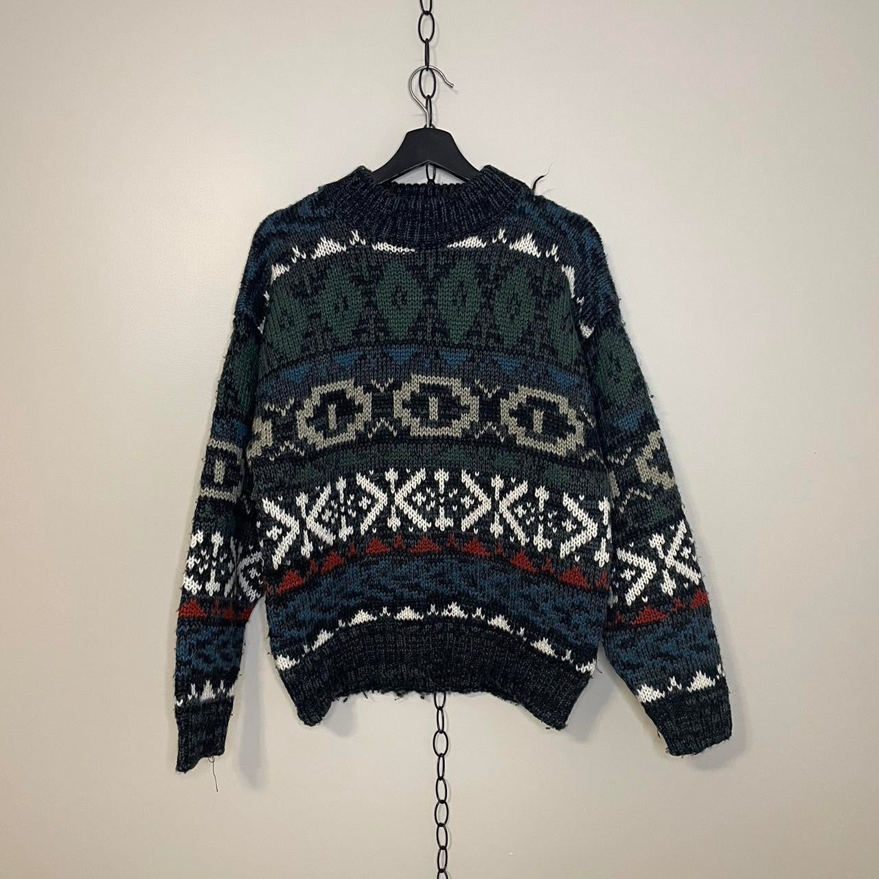 Vintage Nino Foriero All Over Print Sweater - S