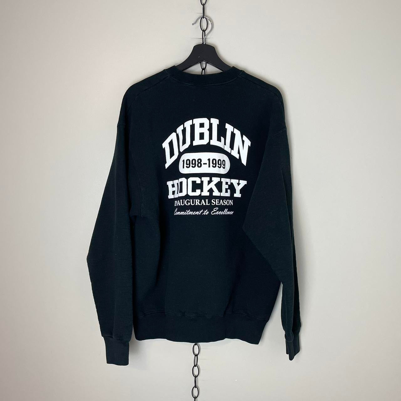 Vintage 1999 Dublin Hockey Crewneck - XL