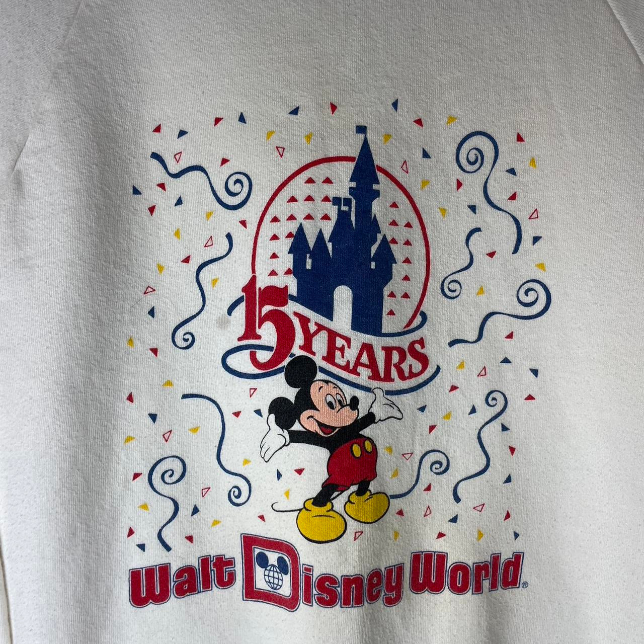 Vintage Walt Disney World 15th Anniversary Crewneck - M