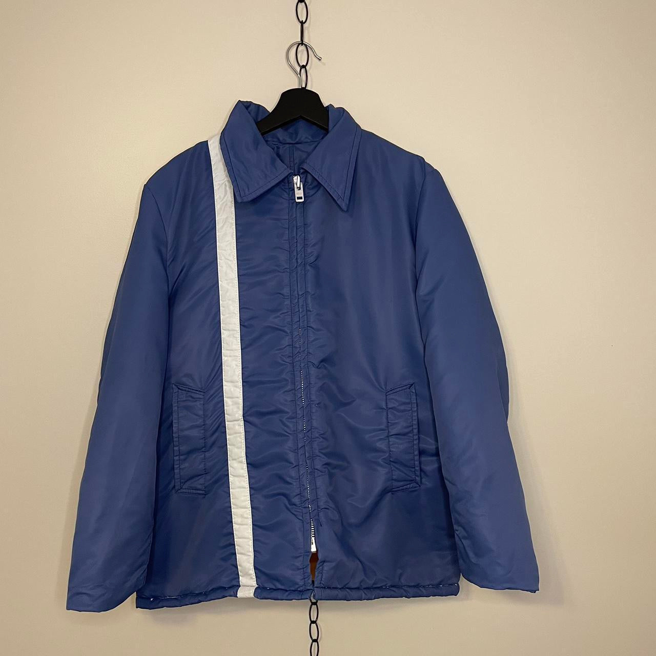 Vintage 1980s Padded Zip up Jacket - XL