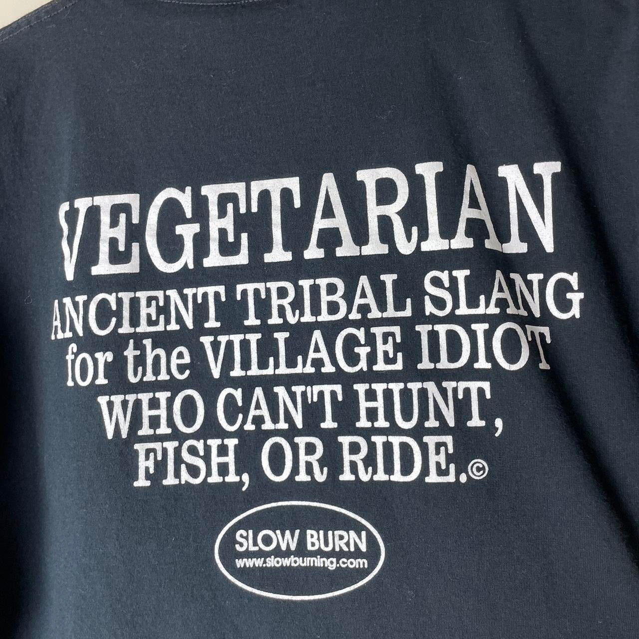 Vintage PETA Hunting Humour T-shirt - XL