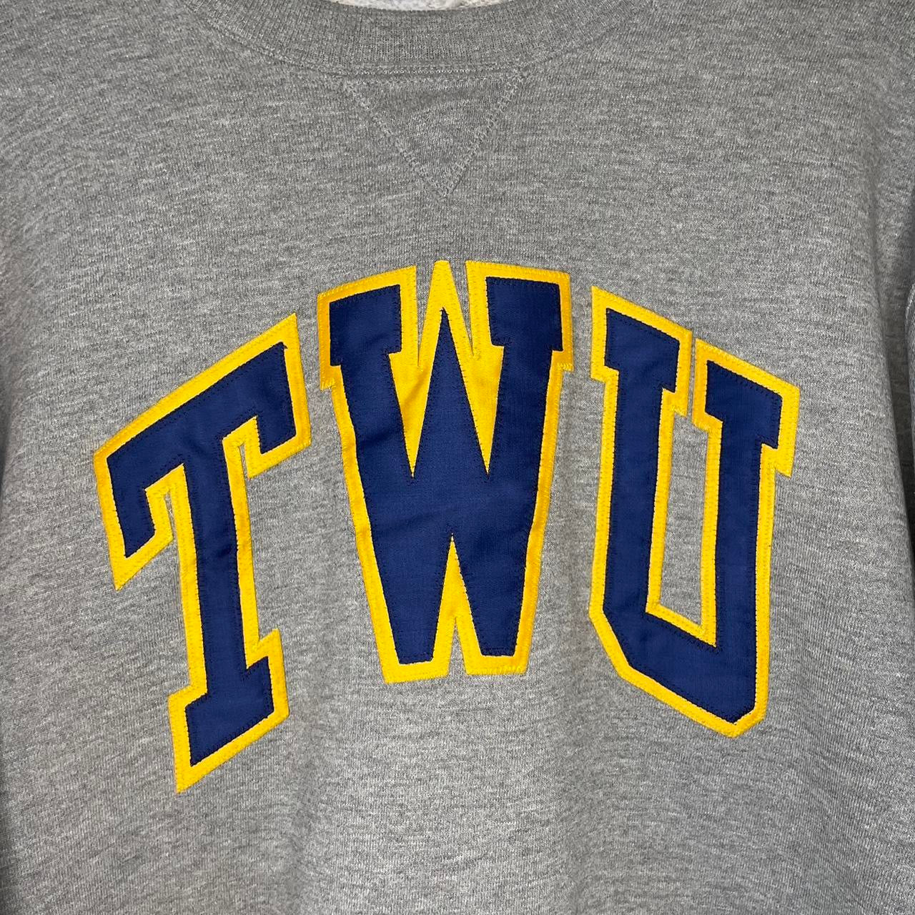 Vintage Russell Athletic TWU Collegiate Crewneck - M