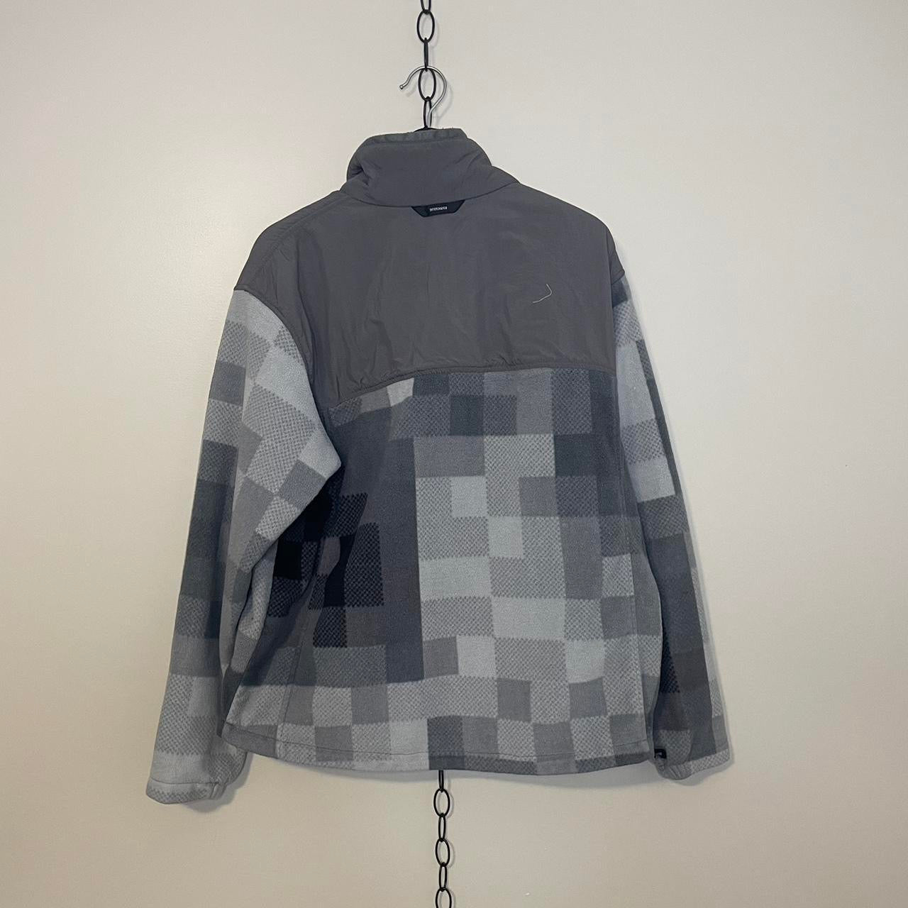 Vintage Columbia Checkered Zip up Denali Fleece - L