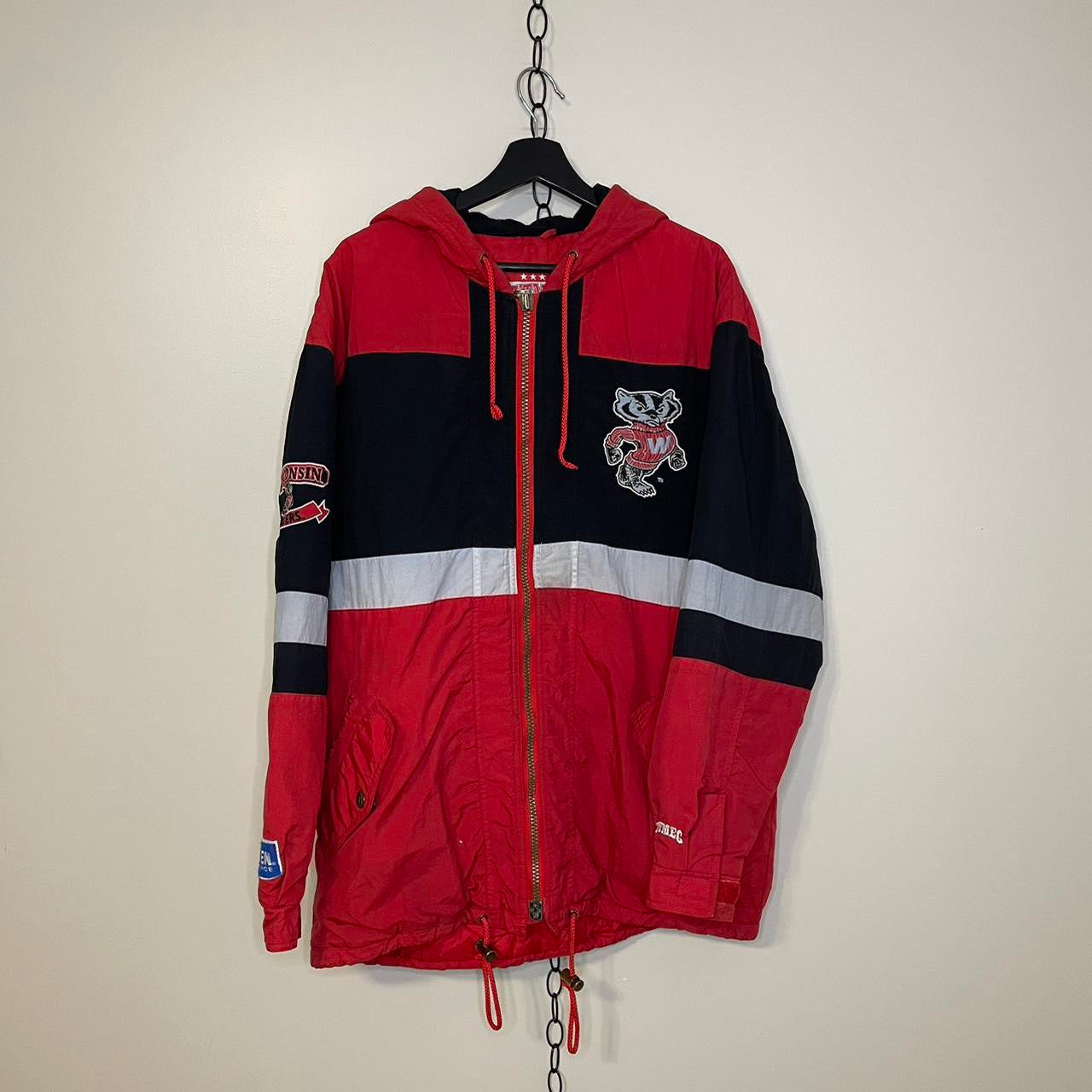 Vintage Nutmeg NCAA Wisconsin Badgers Jacket - XL